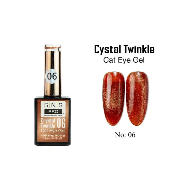 Crystal Twinkle Cat Eye Gel No:06