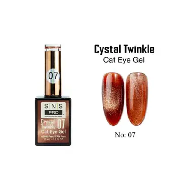 Crystal Twinkle Cat Eye Gel No:07