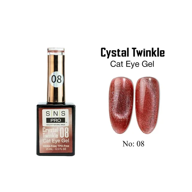 Crystal Twinkle Cat Eye Gel No:08