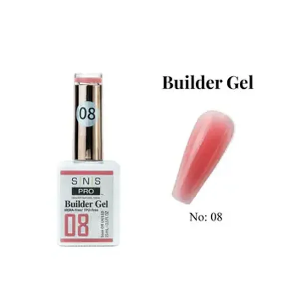 SNS Builder Gel In The Bottle - 08 - HEMA-Free/TPO-Free - 0.5oz  15ml
