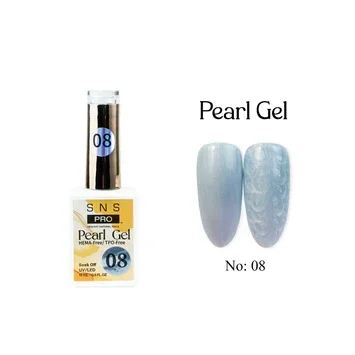 SNS Pearl Gel Collection - 08 - Gel Polish 0.5oz 15ml
