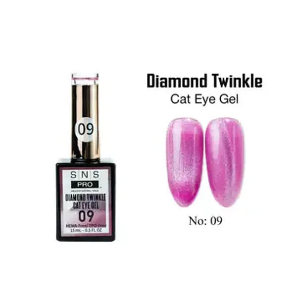 SNS Cat Eyes - 09 - Diamond Twinkle Collection 15 ml