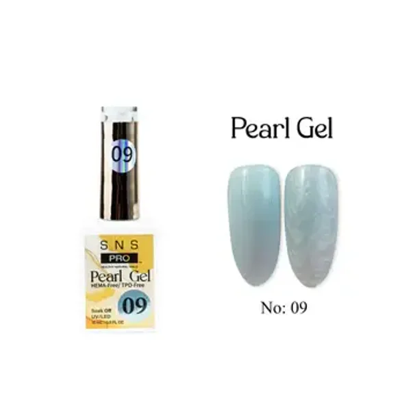 SNS Pearl Gel Collection - 09 - Gel Polish 0.5oz 15ml