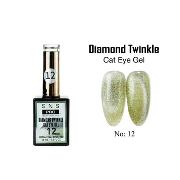 SNS Cat Eyes - 12 - Diamond Twinkle Collection 15 ml