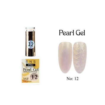 SNS Pearl Gel Collection - 12 - Gel Polish 0.5oz 15ml