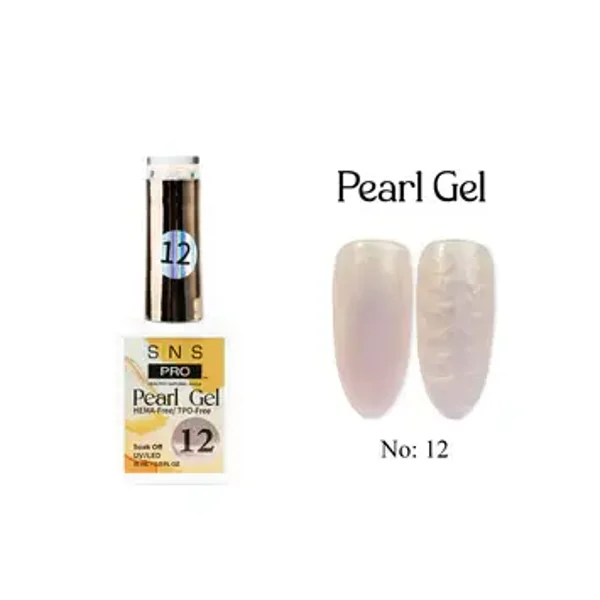 SNS Pearl Gel Collection - 12 - Gel Polish 0.5oz 15ml