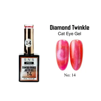 SNS Cat Eyes - 14 - Diamond Twinkle Collection 15 ml
