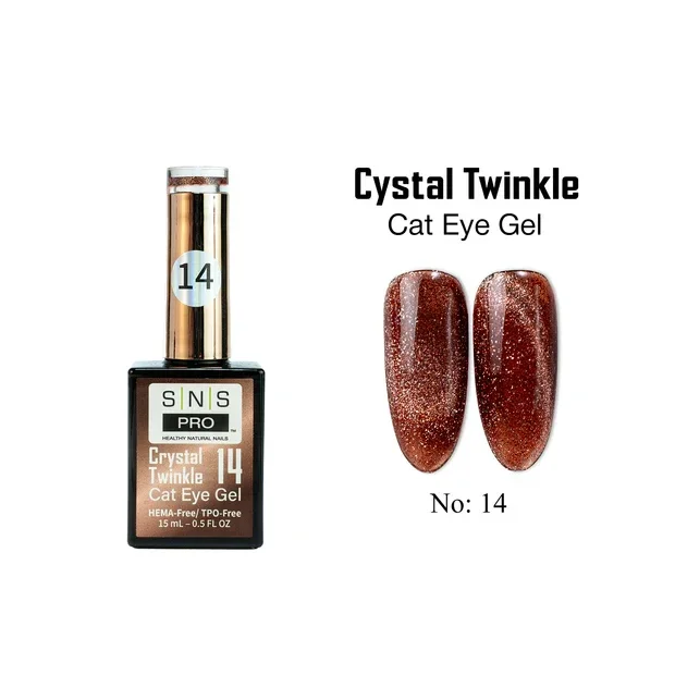 Crystal Twinkle Cat Eye Gel No:14