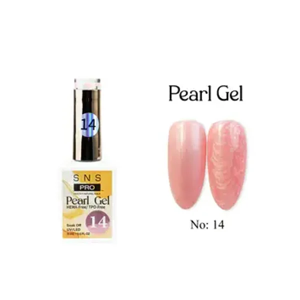 SNS Pearl Gel Collection - 14 - Gel Polish 0.5oz 15ml