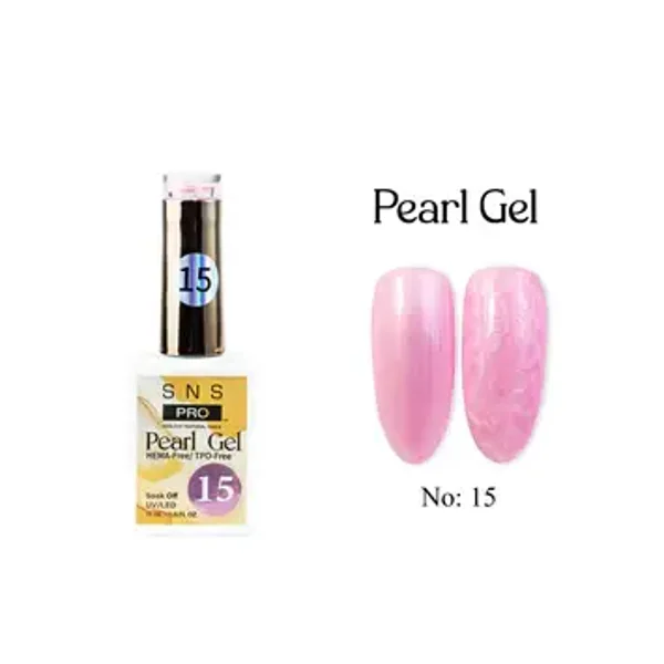 SNS Pearl Gel Collection - 15 - Gel Polish 0.5oz 15ml