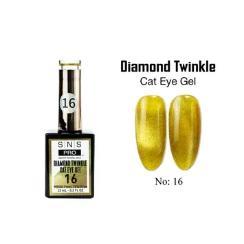 SNS Cat Eyes - 16 - Diamond Twinkle Collection 15 ml