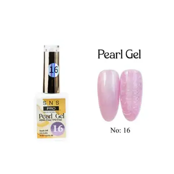 SNS Pearl Gel Collection - 16  - Gel Polish 0.5oz 15ml