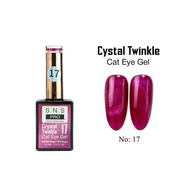 Crystal Twinkle Cat Eye Gel No:17