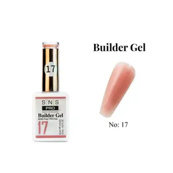 SNS Builder Gel In The Bottle - 17 - HEMA-Free/TPO-Free - 0.5oz  15ml
