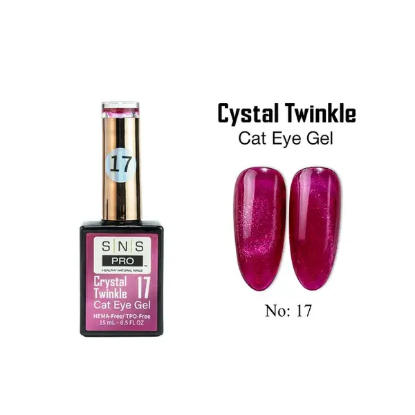 Crystal Twinkle Cat Eye Gel No:17