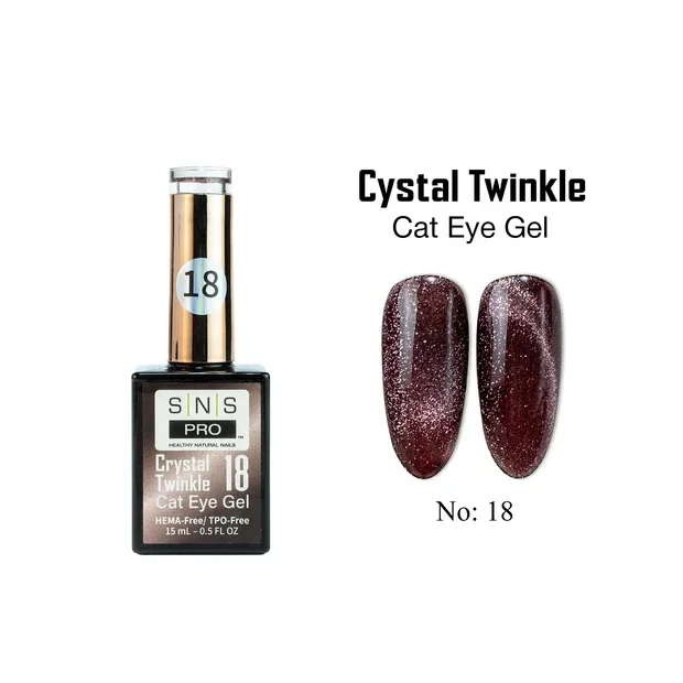 Crystal Twinkle Cat Eye Gel No:18
