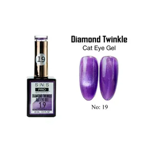 SNS Cat Eyes - 19 - Diamond Twinkle Collection 15 ml