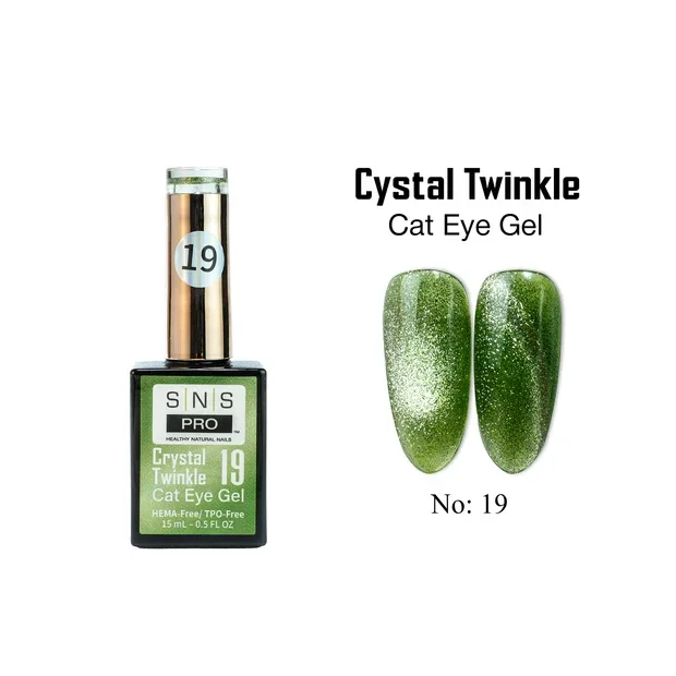 Crystal Twinkle Cat Eye Gel No:19
