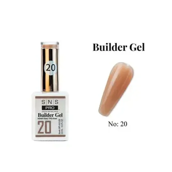 SNS Builder Gel In The Bottle - 20 - HEMA-Free/TPO-Free - 0.5oz  15ml