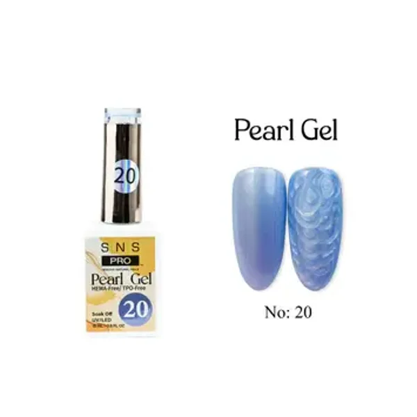 SNS Pearl Gel Collection - 20 - Gel Polish 0.5oz 15ml