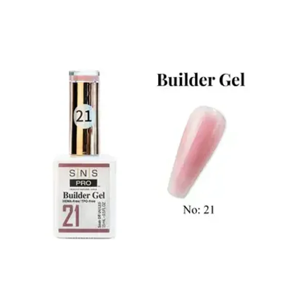 SNS Builder Gel In The Bottle - 21 - HEMA-Free/TPO-Free - 0.5oz  15ml