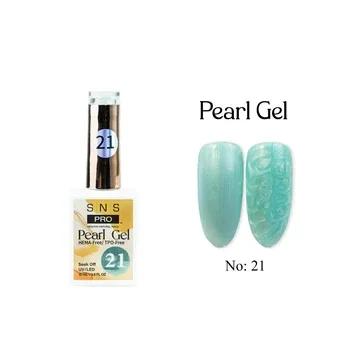 SNS Pearl Gel Collection - 21 - Gel Polish 0.5oz 15ml