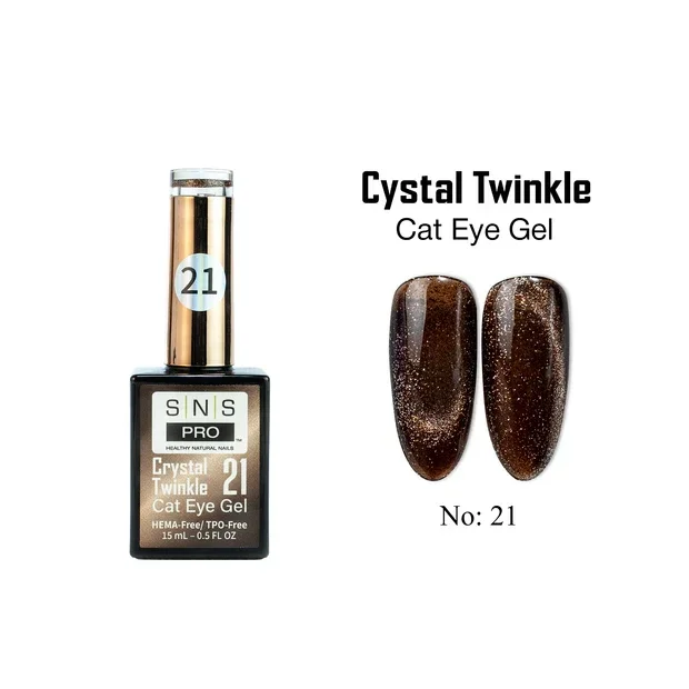 Crystal Twinkle Cat Eye Gel No:21