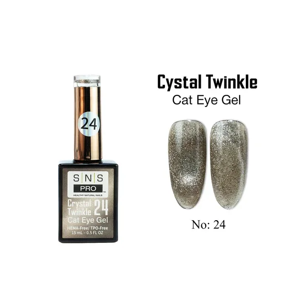 Crystal Twinkle Cat Eye Gel No:24