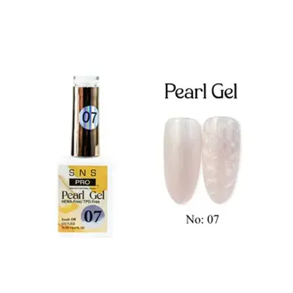 SNS Pearl Gel Collection - 07 - Gel Polish 0.5oz 15ml