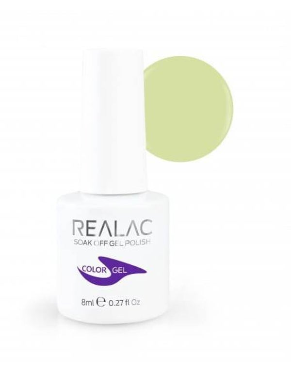 Vernis gel soak-off REALAC 8 ml - Collection Biscuits & Tranches - 148 - Tranche de pistache