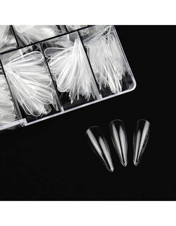 Soft Gel Tips Long Stiletto 500 pcs Model 864450