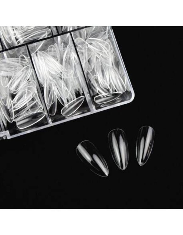 Soft Gel Tips Medium Almond 500 pcs. Model 864448