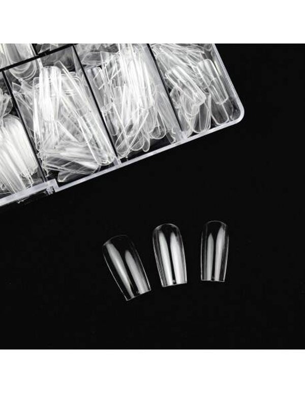 Soft Gel Tips Medium Square 500 pcs. Model 864447