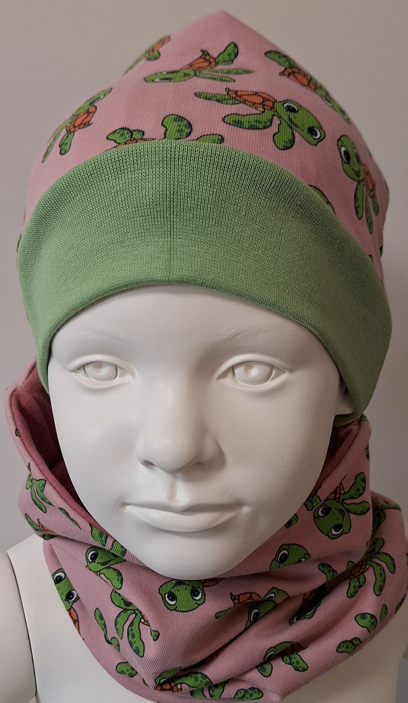 Bündchen Mütze "Schildkröte"