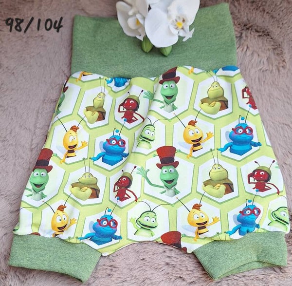 Pumphose Kurz "Biene Maja" 98/104