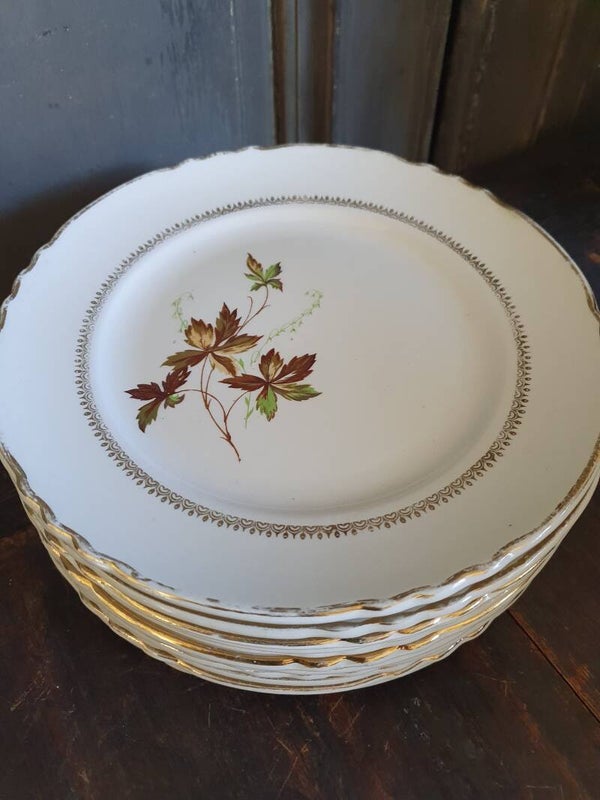 Brocante Franse Gebaksbordjes