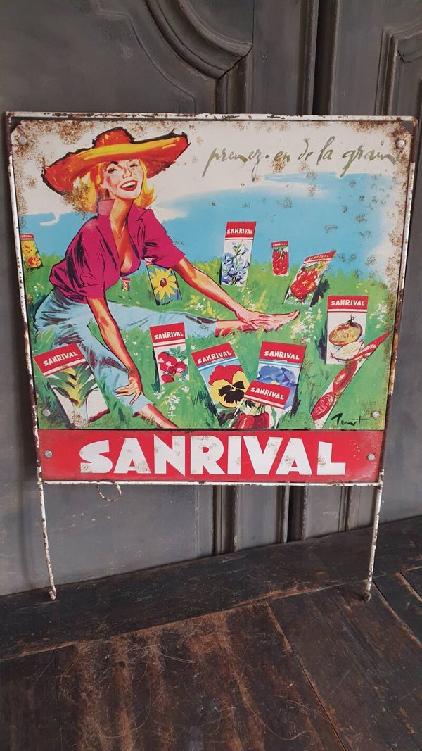 Vintage Reclamebord