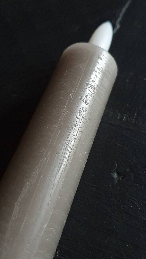 Set Ledkaarsen Rustiek L