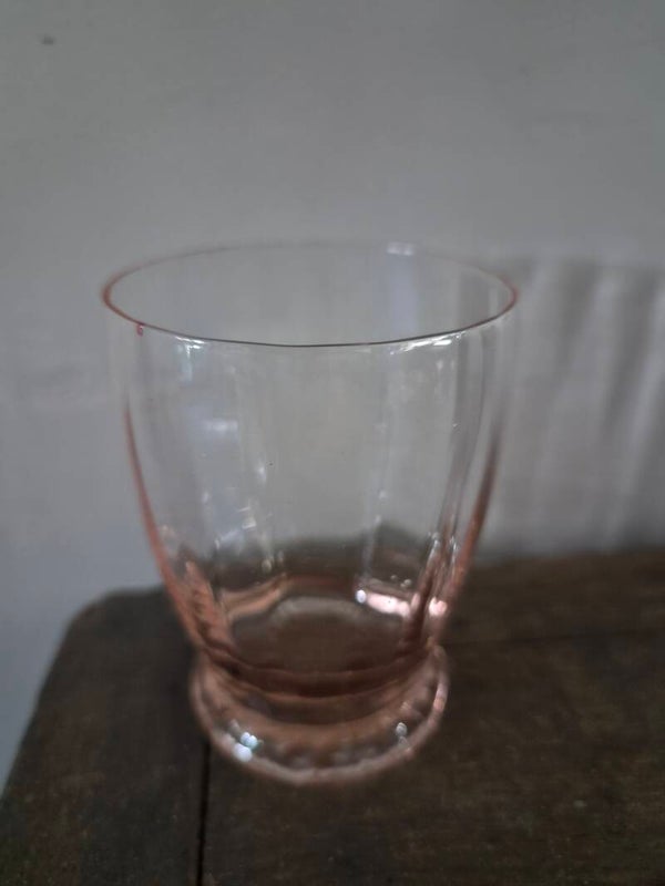 Glaasje zachtroze