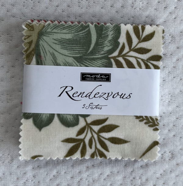 Moda Fabrics - Rendervous by 3 Sisters - Mini Charm Pack