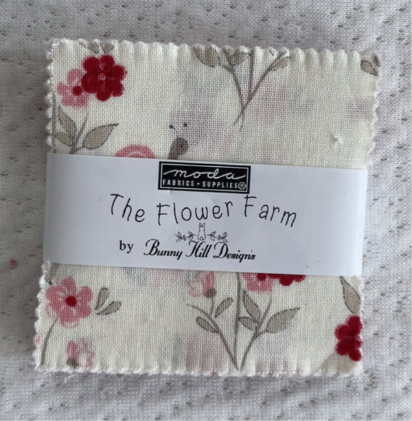 Moda Fabrics - The Flower Farm by Bunny Hill Designs - Mini Charm Pack
