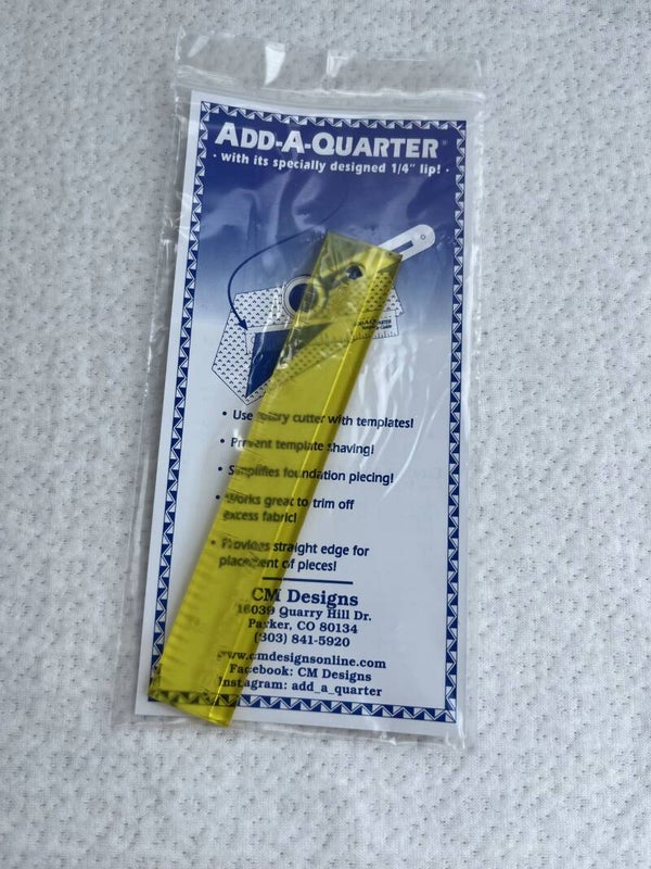 Ruler Add A Quarter 6"