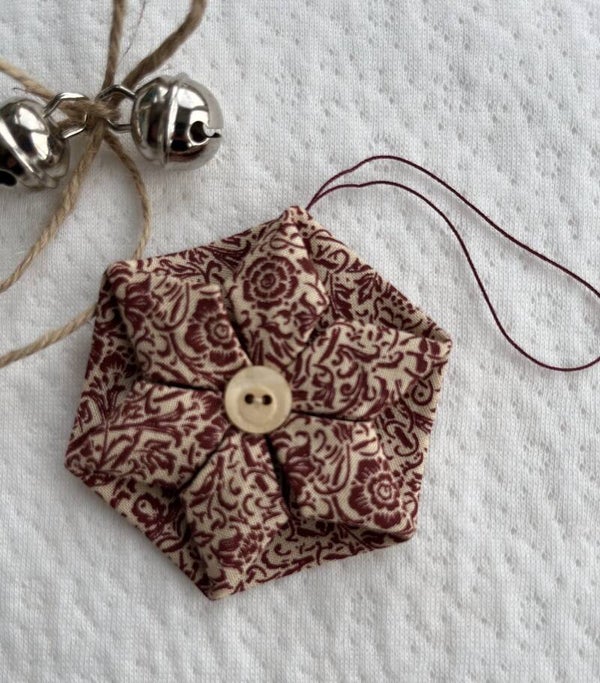 Origami Fabric Christmas Star