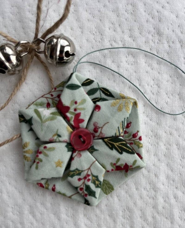 Origami Fabric Christmas Star