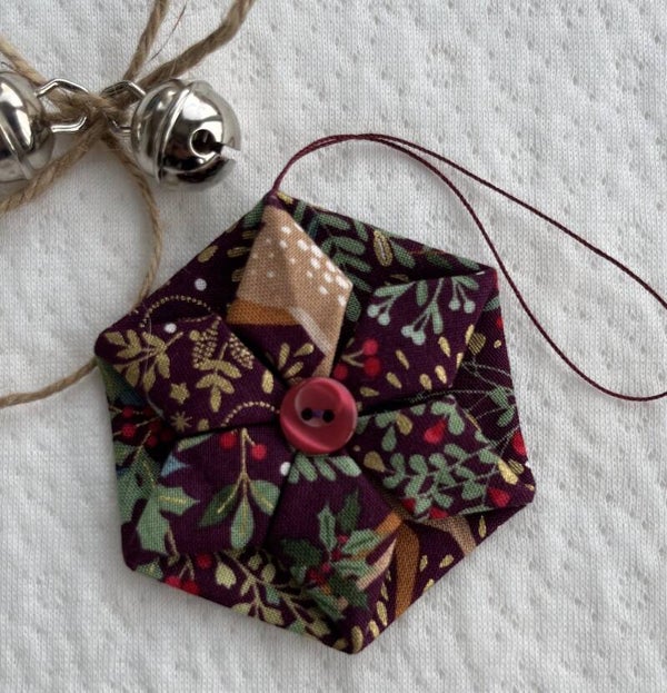 Origami Fabric Christmas Star