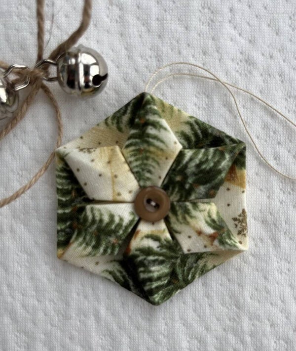 Origami Fabric Christmas Star
