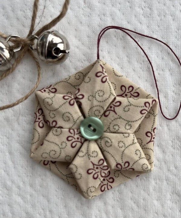 Origami Fabric Christmas Tree