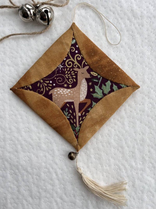 Cathedral Window Christmas Ornament