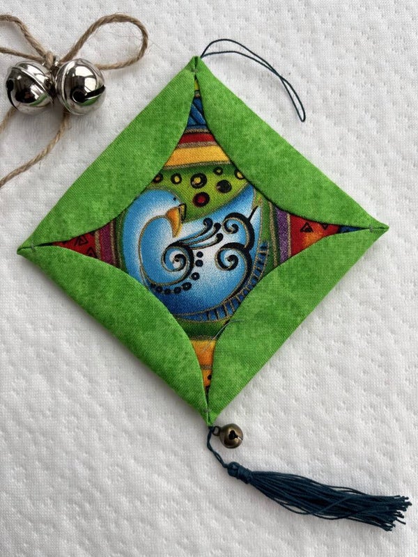 Cathedral Window Christmas Ornament