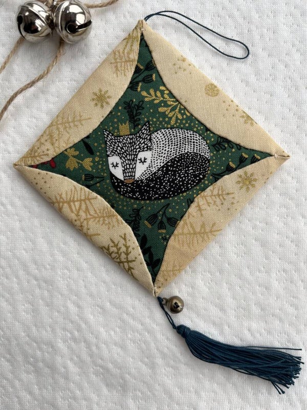 Cathedral Window Christmas Ornament